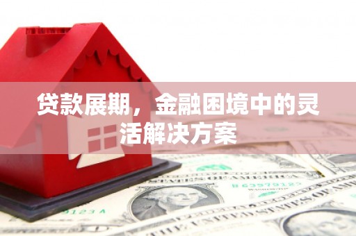湛江贷款展期，金融困境中的灵活解决方案