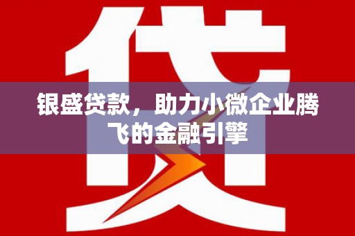 湛江银盛贷款，助力小微企业腾飞的金融引擎