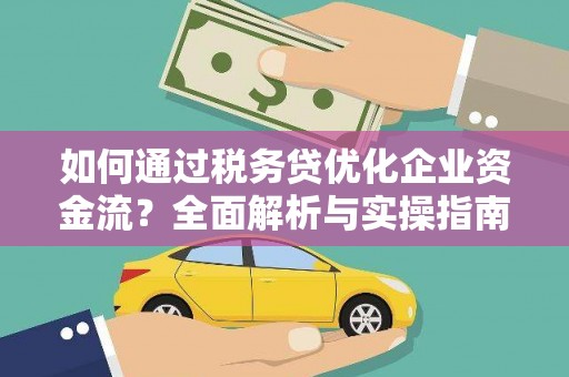湛江如何通过税务贷优化企业资金流？全面解析与实操指南