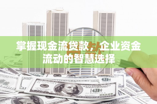 湛江掌握现金流贷款，企业资金流动的智慧选择