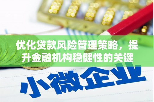 湛江优化贷款风险管理策略，提升金融机构稳健性的关键