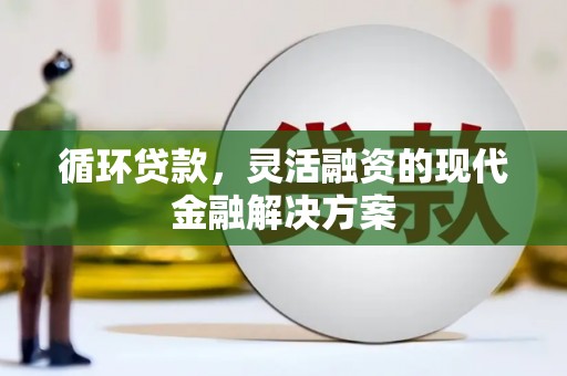 湛江循环贷款，灵活融资的现代金融解决方案