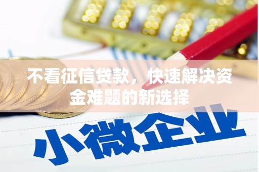 湛江不看征信贷款，快速解决资金难题的新选择