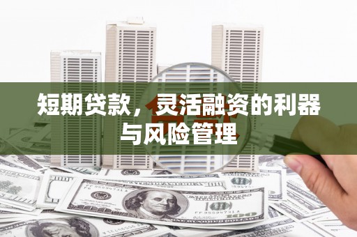湛江短期贷款，灵活融资的利器与风险管理