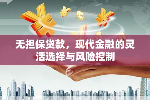 湛江无担保贷款，现代金融的灵活选择与风险控制