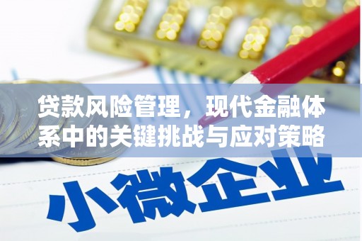 湛江贷款风险管理，现代金融体系中的关键挑战与应对策略