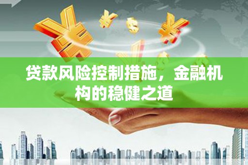 湛江贷款风险控制措施，金融机构的稳健之道
