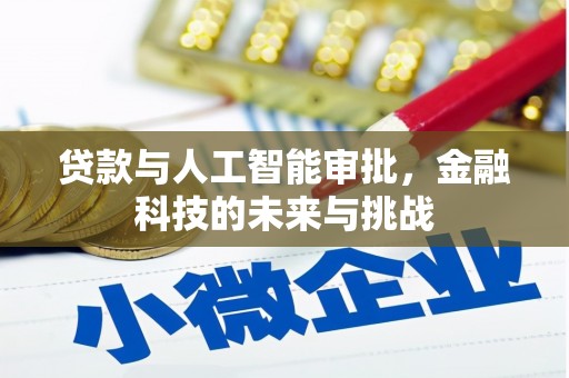 湛江贷款与人工智能审批，金融科技的未来与挑战