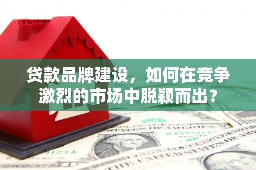 湛江贷款品牌建设，如何在竞争激烈的市场中脱颖而出？