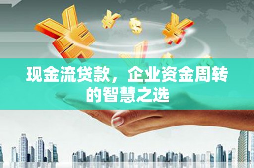 湛江现金流贷款，企业资金周转的智慧之选